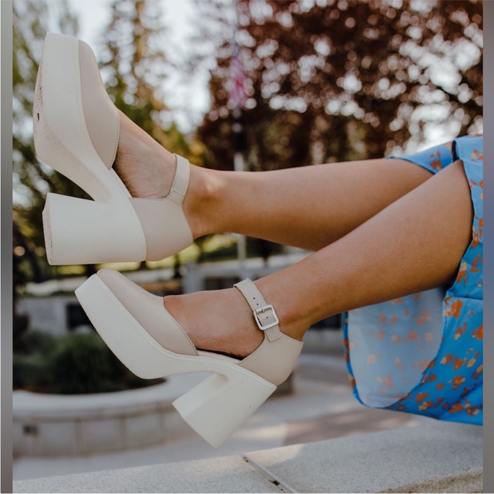 Free People Gwen Platform Mary Jane Moonlight